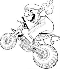 Mario, de italiaanse loodgieter uit de computerspellen van nintendo. Mario Kart Kleurplaat Kleurplaat Ploo Fr