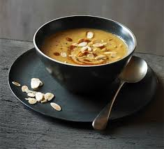 Moroccan Spiced Cauliflower Almond Soup Recipe On Yummly Yummly Recipe Almond Soup Recipe Bbc Good Food Recipes Recipes