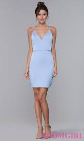 Short Jvnx By Jovani Blue Homecoming Dress Promgirl Light Blue Dress Short Light Blue Homecoming Dresses Homecoming Dresses