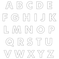 See more ideas about printable letters, free printable letters, printable letter templates. Free Printable Block Letter Templates 9 Printable Block Letters Psd Eps Free Premium Rendah Hati