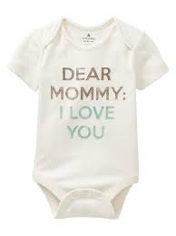 Gap Favorite Mommy Daddy Love Bodysuit Baby Girl Clothes Baby Baby Clothes