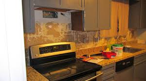 Stop cutting when you reach the end of the cabinet. How To Repair Drywall After Removing Tile Prepare For Tiling