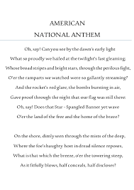 The hen wlad fy nhadau which is the national anthem of wales was the first national anthem to be performed at an international sporting event. American National Anthem