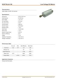 The difference between low voltage and high voltage for the same size cable is that cable size affects current carrying wave winding is used for low current and high voltage motors. Hc477xllg 120 Low Voltage Dc Motors Johnson Electric