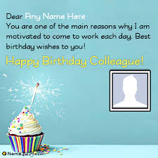 Birthday Card Messages For Coworker Formal Birthday Wishes For Colleague With Name Birthday Wishes Birthday Wishes With Name Best Birthday Wishes