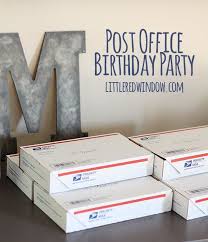 Post Office Inspired Birthday Party Office Birthday Party Office Birthday Office Retirement Party