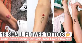 Check spelling or type a new query. 18 Simple Tattoo Ideas For Girls Who Live And Breathe Flowers Girlstyle Singapore