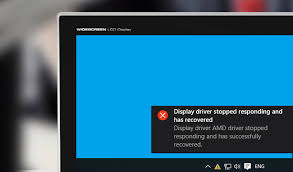 This Time We Will Talk About Pretty Common Problems That Windows 10 8 1 And 7 Users May Encounter It S The Display Driver Stopped Resp Display Recover Drivers