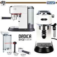 Or 3 installments of sgd 156.33 with. Delonghi Ec685 W Dedica Pump Coffee Machine Espresso Maker White Ec685w Shopee Malaysia