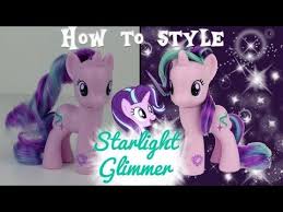 Mlp Rarity Hair Styling Tutorial How To Style Starlight Glimmer My Little Pony Fever Youtube My Little Pony Pony Pony Hair
