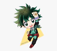Faux leather shell, with striped fabric interior lining. Deku My Hero Academia Chibi Png Download My Hero Academia Chibi Deku Transparent Png Kindpng