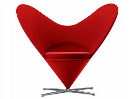 Wing Fabric Armchair Heart Cone Chair By Vitra Design Verner Panton