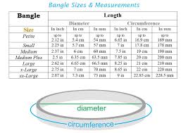 iroc sales bangle size chart