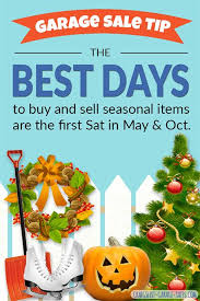 Garage Sale Tips And A Handy Price Guide To Help You Buy And Sell Seasonal Items Like A Pro Garage Sale Tips Garage Sale Pricing Garage Sales