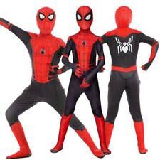 Far from home is cracking out a bunch of new suits for peter parker. Spiderman Far From Home Costume Kids Ebay