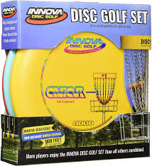 The brand innova is one of the most popular disc golf discs manufacturers and using one of their discs when you are a beginner is not a bad idea at all. Amazon Com Innova Disc Golf Set Driver Mid Range Putter Comfortable Dx Plastic Colors May Vary 3 Pack Sports Outdoors