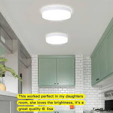 Maybe you would like to learn more about one of these? Buy Dllt 12w Led Flush Mount Ceiling Light 4 72 Closet Ceiling Light Fixtures Flat Modern Round Lighting Fixture For Laundry Room Hallway Bedroom Basements Kitchen Cool White 6000k Online In Indonesia B073z81frz