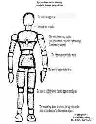 The Helpful Art Teacher Human Proportion Simplifying The Figure Using Geometric Form And Gesture Repin By Pinterest Art Worksheets Student Art Art Handouts