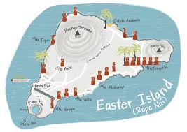 Locate easter island hotels on a map based on popularity, price, or availability, and see tripadvisor reviews, photos, and deals. Illustrated Map Of Easter Island On Behance