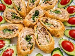 過年年菜特輯 香酥芋頭捲 金芋滿堂喜迎春 素醬媽蔬食廚房 素食美味體驗 痞客邦 food food for immune system food