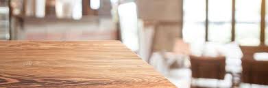 Wood Table Top Product Display Background With Blur People In Green Cafe Restaurant Left Perspective Wooden Kitchen Co Wood Table Top Wooden Kitchen Wood Table