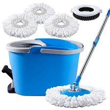 Bissell Powerfresh 2 In 1 Steam Mop Replacement Pads 8l Spin Mop And Bucket Set 360 Degree Foot Pedal Clean Mop With 3 Pcs Microfiber Mop Pads And 1 Pc Floor Brush Hea Microfiber Mops Microfiber Mop Pads Mop Pads