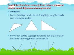 Pada tiap contoh berikut, anda akan melihat lima kotak yang dirangkai secara logis. Penalaran Dalam Geometri Ppt Download