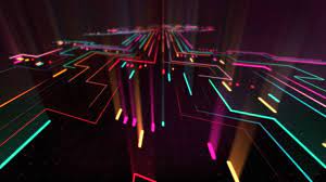 Blue And Multicolored Led Wallpaper Untitled Abstract Neon Dots Tron 1080p Wallpaper Hdwallpaper Neon Wallpaper Abstract Wallpaper Wallpaper Pictures