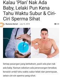 Kita adalah rasa yang tepat. Lelaki Pun Kena Tahu Ikhtiar Zuriat Listra Perlis Facebook