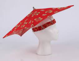 C 1930 S Rare Cherry Red Floral Cotton Print Parasol Umbrella Sun Hat Ooak Red Floral Sun Umbrella Print Umbrella