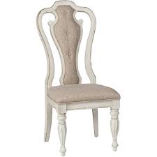 Antique White Upholstered Dining Chair Magnolia Manor Rc Willey Furniture Store Upholstered Dining Side Chair Liberty Furniture Side Chairs Dining