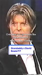 Grandaddy fun fact 1: David Bowie was a big fan of Grandaddy! 🤯 New album  ‘Blu Wav’ releases Feb 16, 2024! #grandaddy #davidbowie #newmusic  #indiemusic
