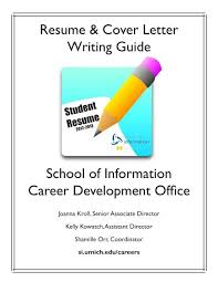 Maybe you would like to learn more about one of these? Resume Cover Letter Writing Guide School Of Information Career