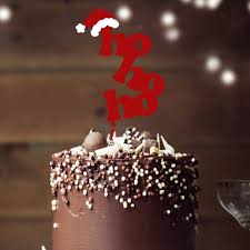 A wide variety of xmas cake decorations options are available to you, such as form, material, and feature. Ho Ho Ho Christmas Cake Topper Santa Christmas Cake Toppers