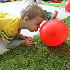Balloon relays are a good example. 25 Boredom Busting Balloon Games For Kids
