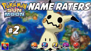 This is What EVERYONE Nicknames Their Mimikyu! Name Raters Pokemon Sun and  Moon #2 - YouTube