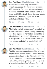 A perspective on why rrr attracted westerners : rtollywood