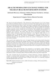 Health Information Exchange Hie System Architecture For Exchanges Download Scientific Diagram