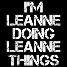 Impression photo for Sale avec l'œuvre « Leanne Name T Shirt