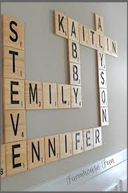 Carved Scrabble Tiles Wall Art 5 5 Wall Letters Family Anniversary Scrabble Wall Art Family Room Scrabble Tile Wall Art Scrabble Tiles Wall Scrabble Wall