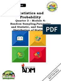 Grades 9 and 11 social studies student enrichment packet answer key.doc. Statistics Probability Q3 Mod4 Random Sampling Parameter And Statistic Sampling Statistics Mean