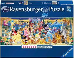 Buy king jigsaw puzzles for adults and children, ranging from 2 to 1000 pieces, including disney princess and winnie the pooh puzzles. Amazon Com Ravensburger Disney Panoramic Jigsaw Puzzle 1000 Piece Toys Games