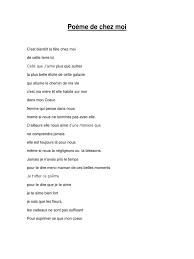 Je suis vanessa neves 26 ans, d'origine brésilienne, je suis en france depuis 4 ans. Poeme De Chez Moi