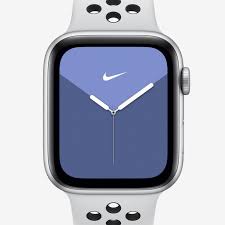 Apple Watch Nike Series 5 Gps With Nike Sport Band 40mm Silver Aluminum Case Nike Com Apple Watch Nike Apple Watch Nike Watch