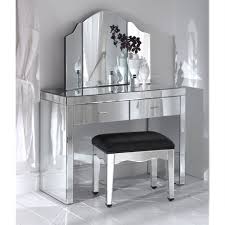 A streamlined design deserves a contemporary dresser like this one. Romano Mirrored Dressing Table Set Mirrored Furniture From Homesdirect 365 Uk