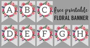 This is a full printable alphabet set you can use to make your own custom banners. Free Printable Happy Birthday Banner Letters Mendijonas Blogspot Com
