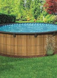 Above Ground Swimming Pool Ideas For Attractive Backyard Decortrendy Above Ground Pool Landscaping Above Ground Swimming Pools Wooden Pool