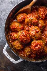 Add the meat to the tomato sauce during the second hour and let them simmer in the sauce for an hour. Italian Sausage Meatballs Baker By Nature