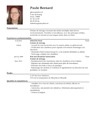Vous devrez être claire et très concis. Exemple De Cv Femme De Menage Exemples Modeles De Cv