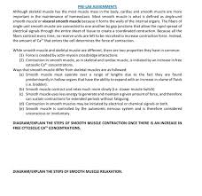 solved pre lab assignments although skeletal muscle has t